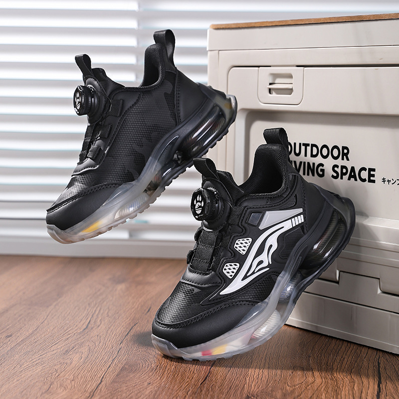 kids basketball shoes lightweight, anti-slip, durable, large-sized children's training shoes, boys' sports shoes