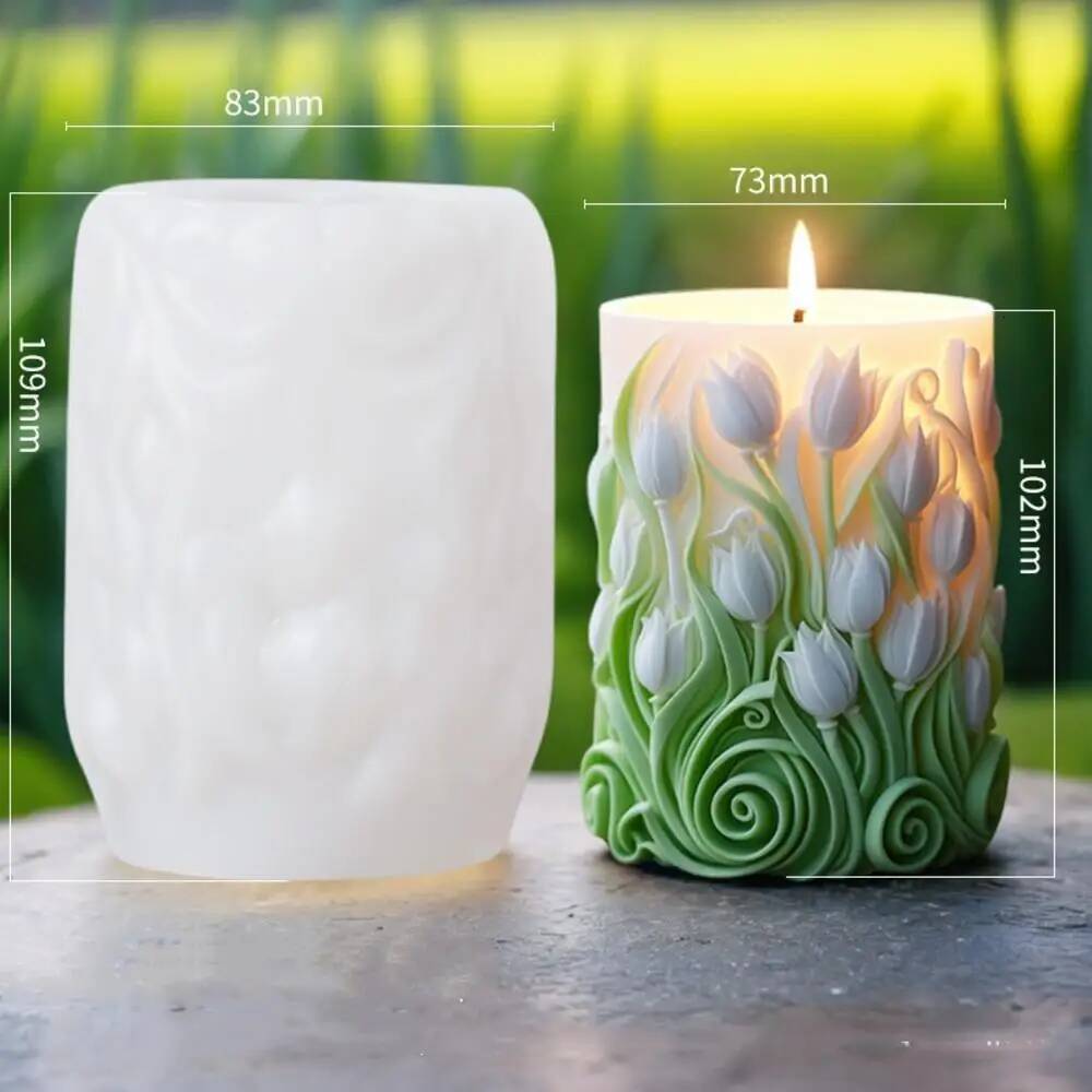 Bestseller Valentine's Day Aroma DIY Sunflower Creative Diffuser Candle Ornament Silicone Mold For Handmade Gift ddmytues