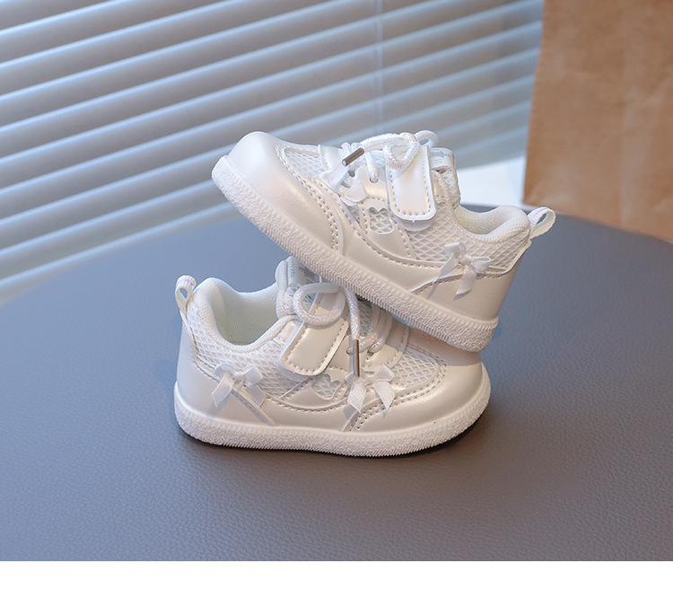 baby shoes Girls Lovely Pink Daily Outdoor Low Top Soft Flat Sports Sneakers Kids Casual Shoes