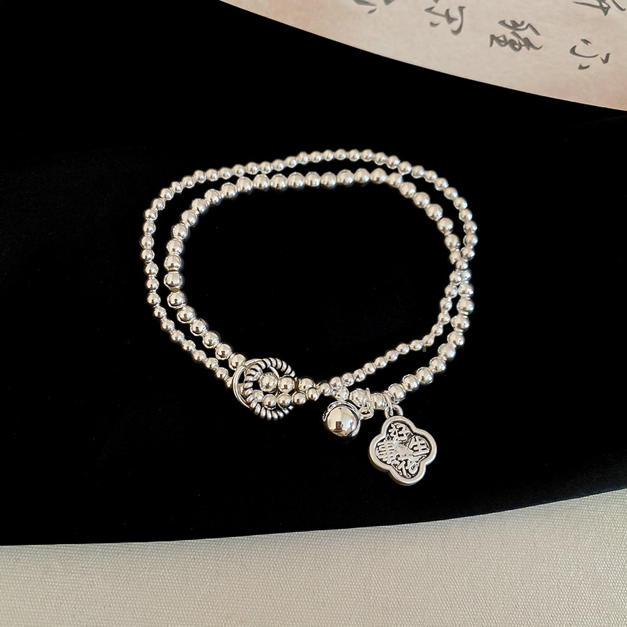 New Chinese Style Oil Drop Flower Unique Niche Design Bracelet Light Luxury High-end Sense Jewelry for Women - view 7