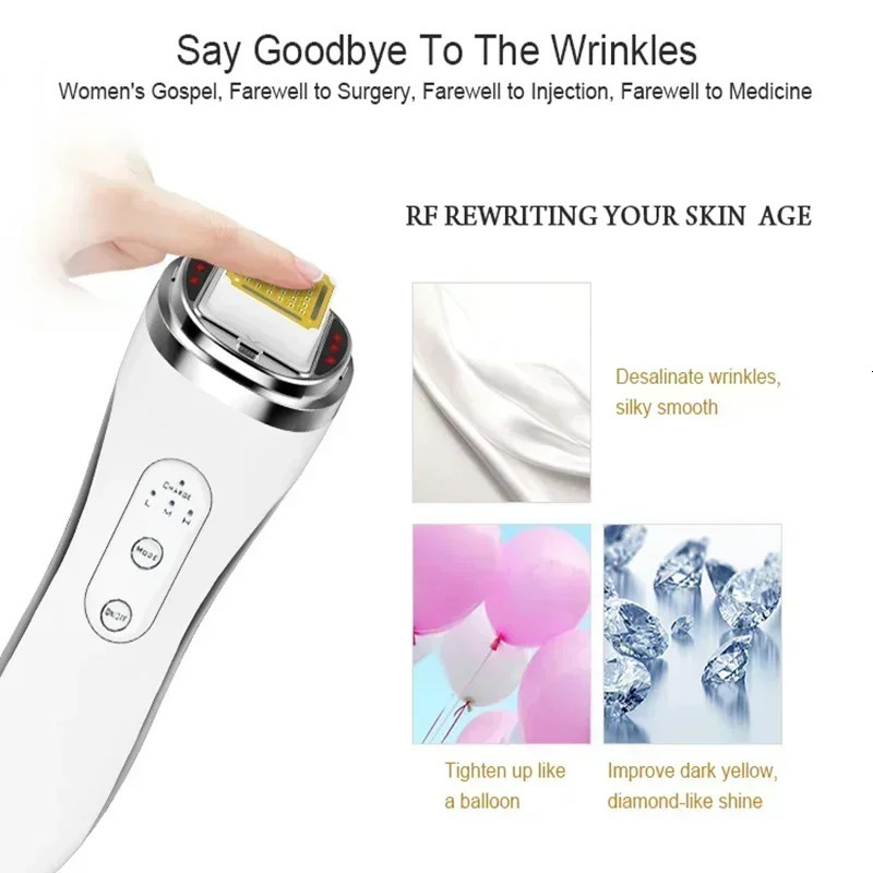 RF Radio Frequency Face Device Dot Matrix Beauty Massager Home r Skin Massage Machine 260113