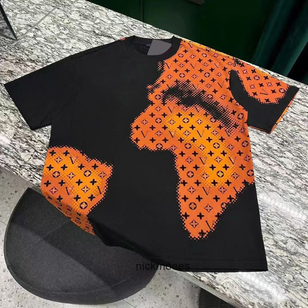 Designer Tshirt pattern Tshirt new summer casual loose top mens and womens oversized Tsh louisvuittion louisvuinton louis vuittons louievuitton viitton lvs Y Y2SZ