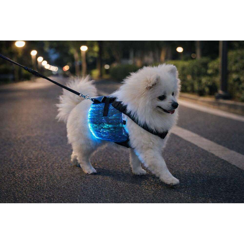 LED Wiring Harness, Luminous Chest Strap, Night Walking Tool, Anti Loss And Safer Pet Dog Accessories - view 4