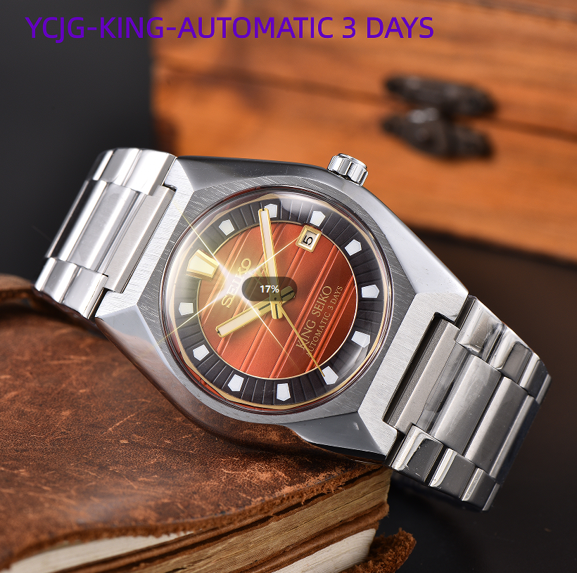 2026 TOP Design Mens women Seikity Watches automatic quartz Movement Male Clock Luxury Business Designer for Men Watch machinery luxe Wristwatches 367