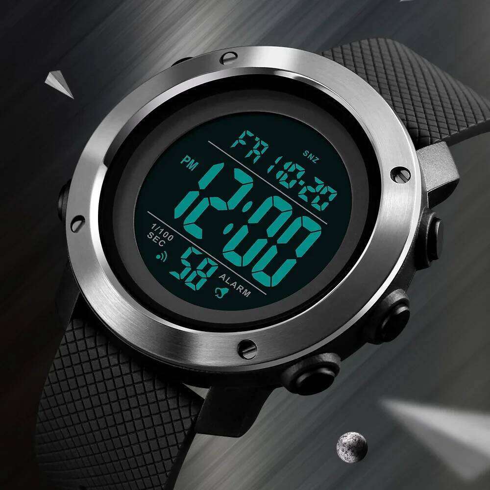 SKMEI 1426 Montre Alarm Clock Fashion Digital Relogio Masculino Sport Watch Men Luxury Brand 5Bar Waterproof Watches 26H0119