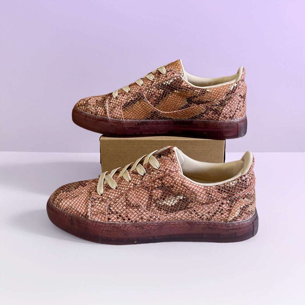 OKIMOZ Hexa-Groove Air-Knit Shock-Absorb Chunky Platform Everyday Sneakers