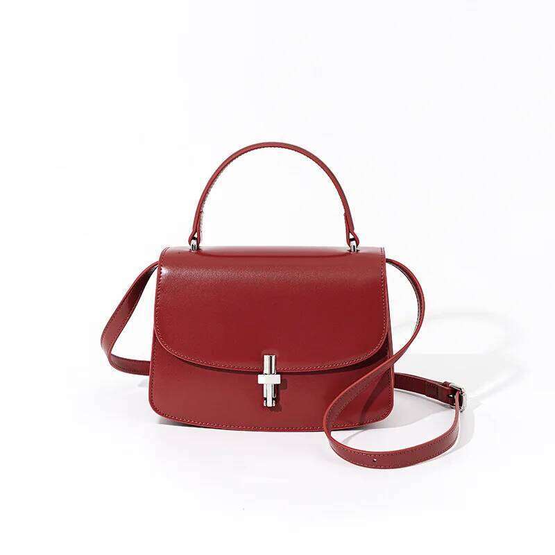 Luxury Genuine Leather Women S Shoulder Design Simple Fashion High Quality Cowhide Custom Logo Crossbody Bag For Ladies XIU LAI SI