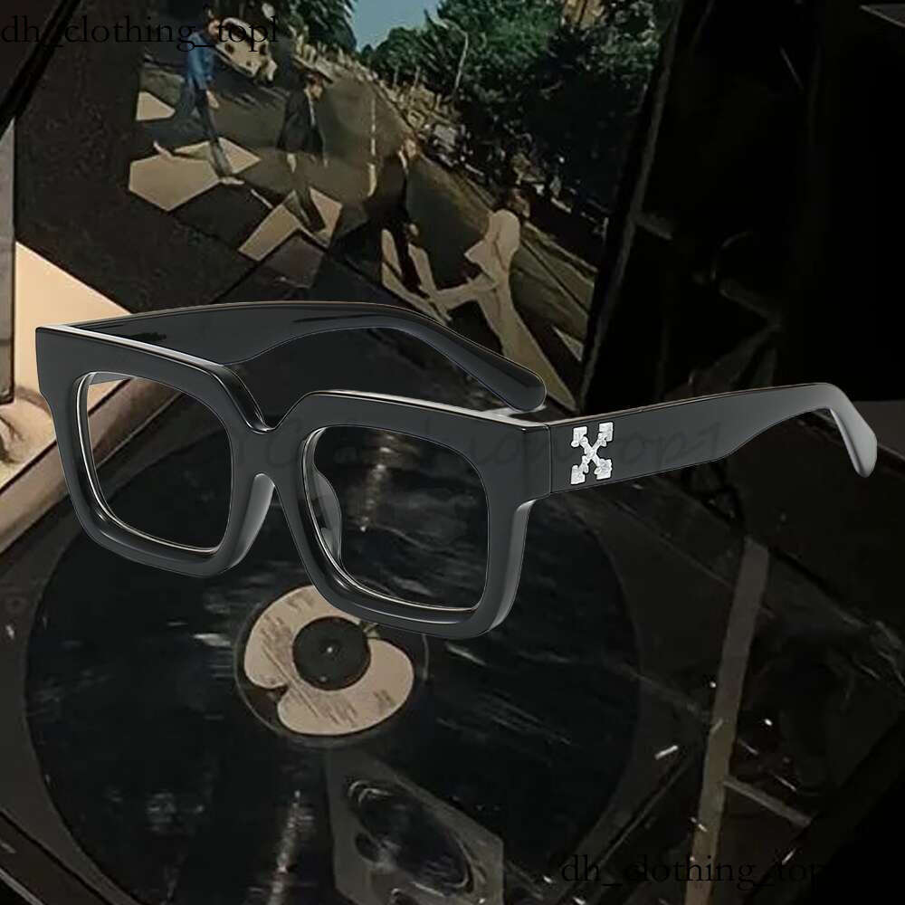 Of White Glasses 2026 NEW Men Rectangle Sunglasses Oval Unisex Glasses 53 Mm Off Whitehoody Glasses Man Woman Fashion Retro Small Frame Design Off White Glasses ffb