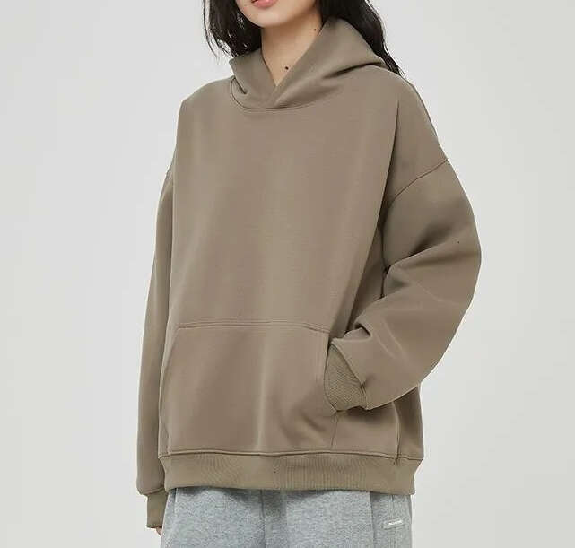 2026 autumn and winter new heavyweight fashion men's and women's sportswear casual loose multi-functional couple top hooded jacket