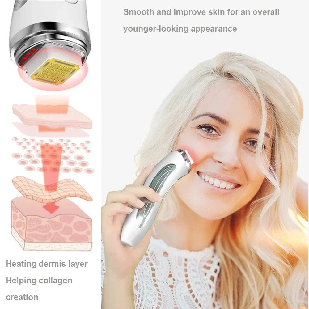 RF Radio Frequency Face Device Dot Matrix Beauty Massager Home r Skin Massage Machine 260113