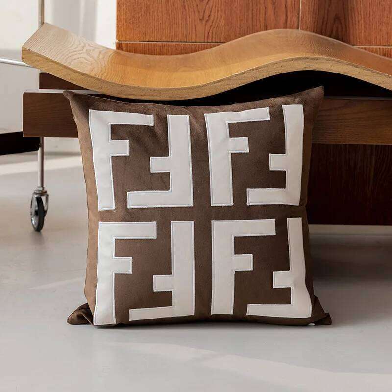 Cilected Vintage Horse Animals Pillow Cotton Geometric Pillowcase Car Waist Cushion Cover For Living Room Sofa Decoration