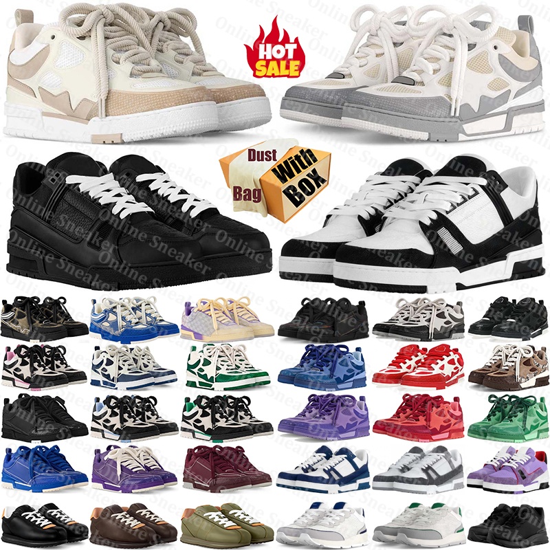 Designer with box lvs viitton skate skates Buttersofts sneakers Shoes chaussure schuhe for mens womens schoenen scarpe trainers Zapato Plate-forme luxury top