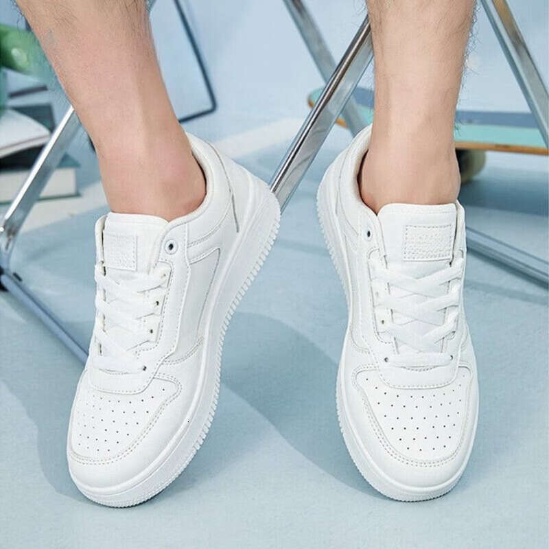 hot women sneakers designer shoes men's apring autumn new trendy versatile white shoes high-top casual shoes couple's Student sports casual 