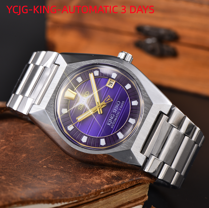 2026 TOP Design Mens women Seikity Watches automatic quartz Movement Male Clock Luxury Business Designer for Men Watch machinery luxe Wristwatches