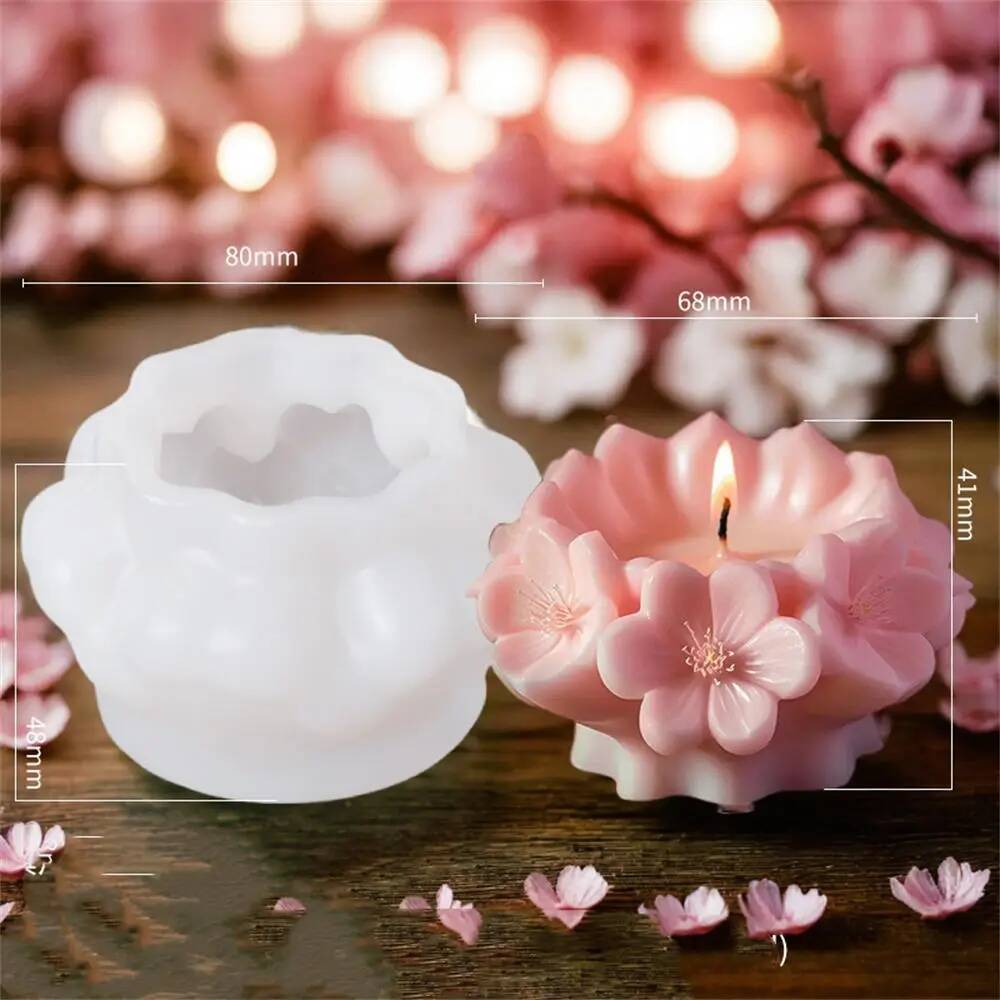 Bestseller Valentine's Day Aroma DIY Sunflower Creative Diffuser Candle Ornament Silicone Mold For Handmade Gift ddmytues