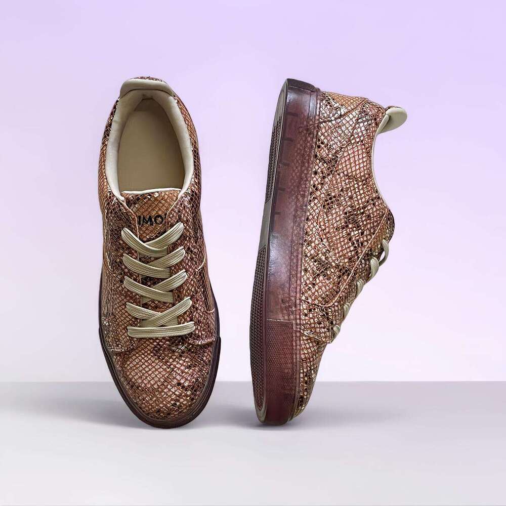 OKIMOZ Hexa-Groove Air-Knit Shock-Absorb Chunky Platform Everyday Sneakers