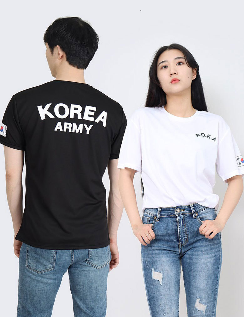 Summer ROKA ARMY Outdoor Sports Work Casual Mens Cooling Loca Short Sleeve Cotton TShirt 250929