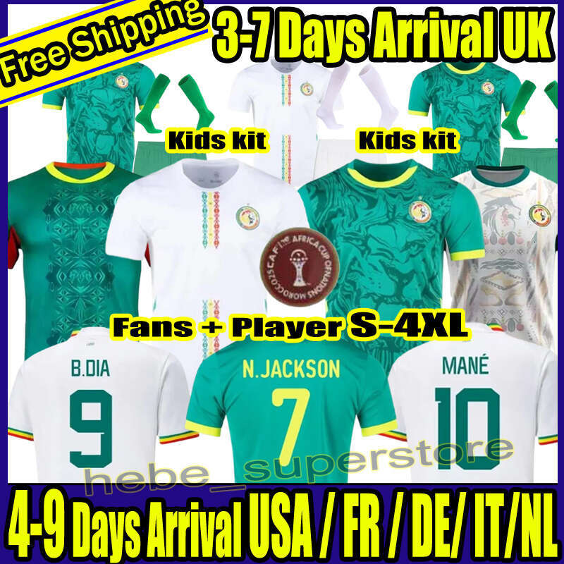 S-4XL 2025 2026 2027 Africa Cup Senegal jerseys MANE N.JACKSON Senegal football shirts kids kit KOULIBALY P.M.SARR NDIAYE NIAKHATE jersey national team