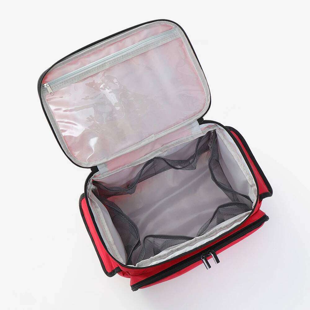 High-Capacity Portable First Aid Kit, Travel Medicine And Medication Storage Bag Oxford Cloth Organizer Box Emergency Survival 26Y0118