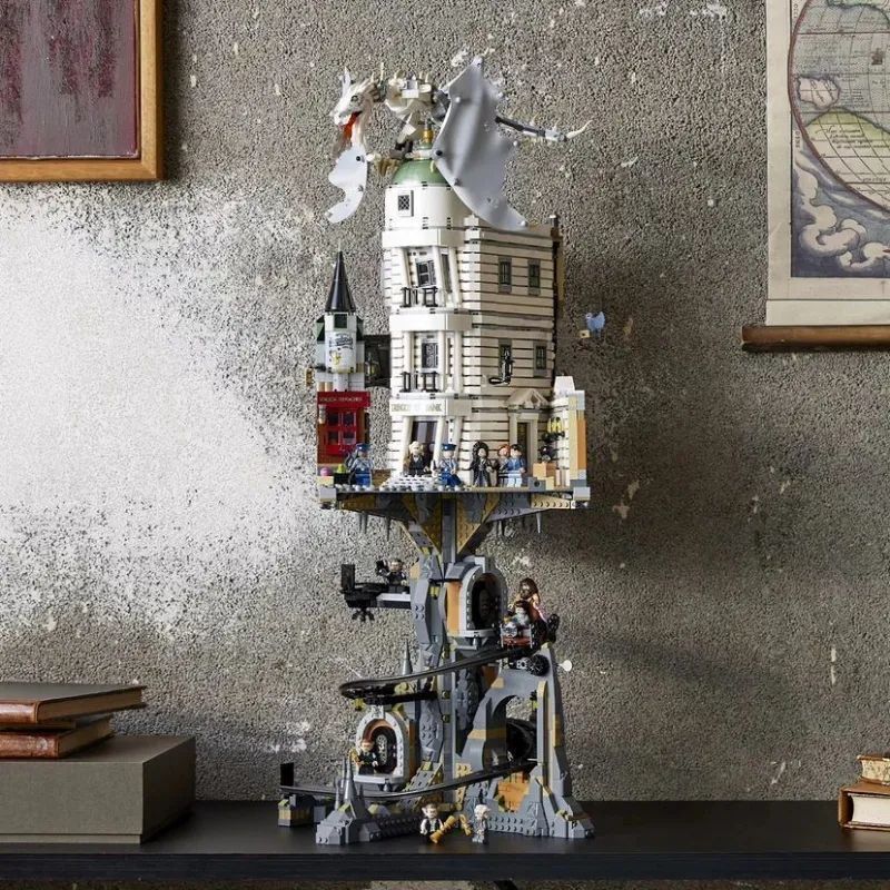 Harry Potter Gringotts Wizard Bank Building Block 76417 Adult Assembly Toy Gift