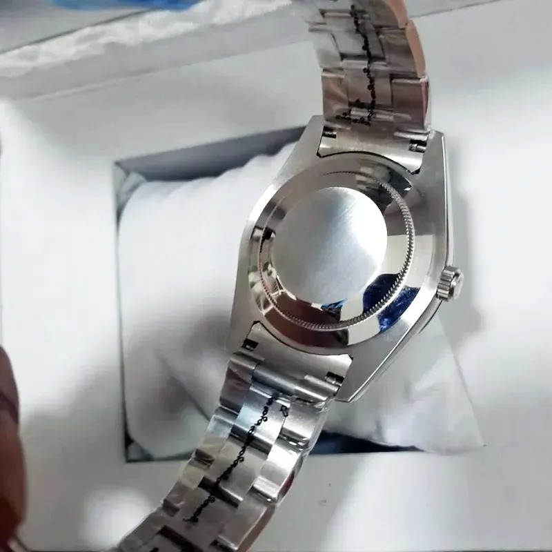 U1 Top Luxury Watch Air Automatic Mechanical Mens Sports King Watch Blue Black Dial Sapphire Master Designer Watch Stainless Calendar Clock 3A Wristwa