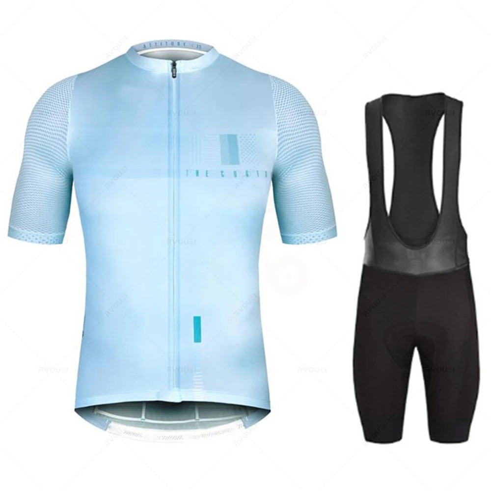 Pro Team Cycling Jersey Men Cycling Set Bike Clothing Breathable Anti-UV Bicycle Wear/Short Sleeve Malllot Ciclismo Hombre260114