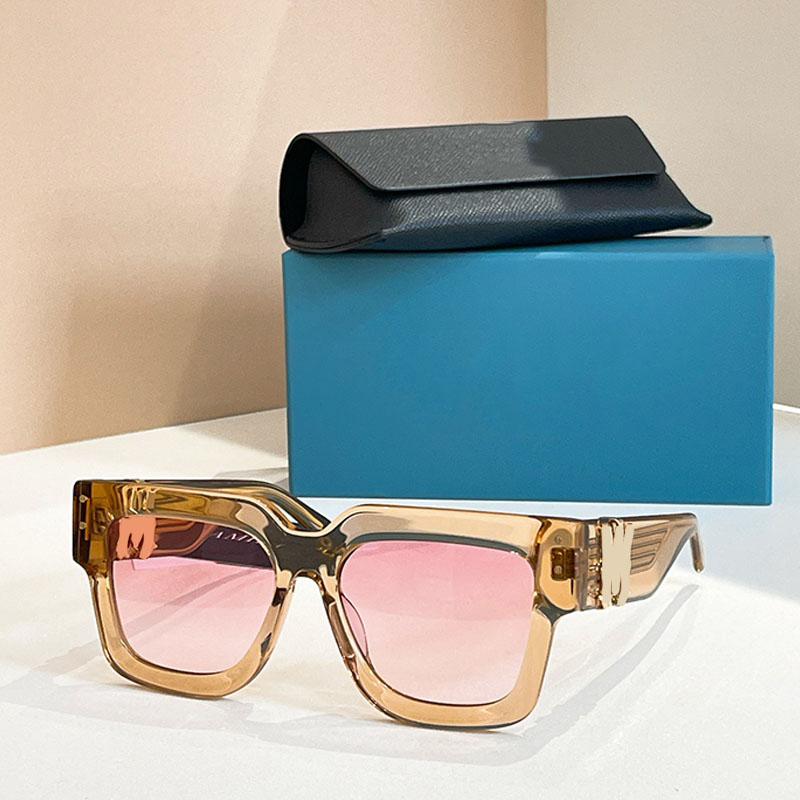 JUMBO MA SUNGLASSES Square Fashion Mens Womens Luxury Sunglasses AMACSN1001 Acetate Frame Thick Plate Driving Business Travel Glasses Style UV400