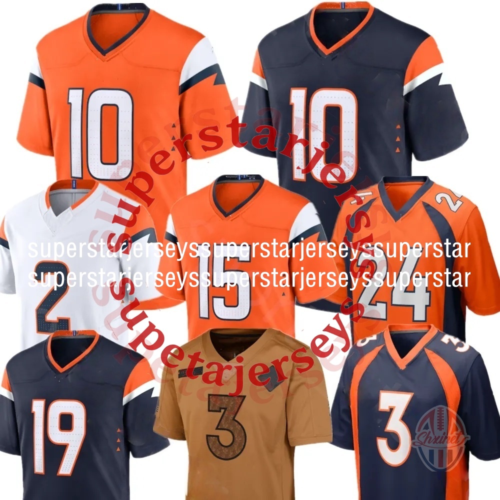 Buyers' Picks Bo Nix Jersey Patrick Surtain II Courtland Sutton Quinn Meinerz Javonte Williams Zach Allen Marvin Mims Jr Alex Singleton John Elway Riley Moss Football