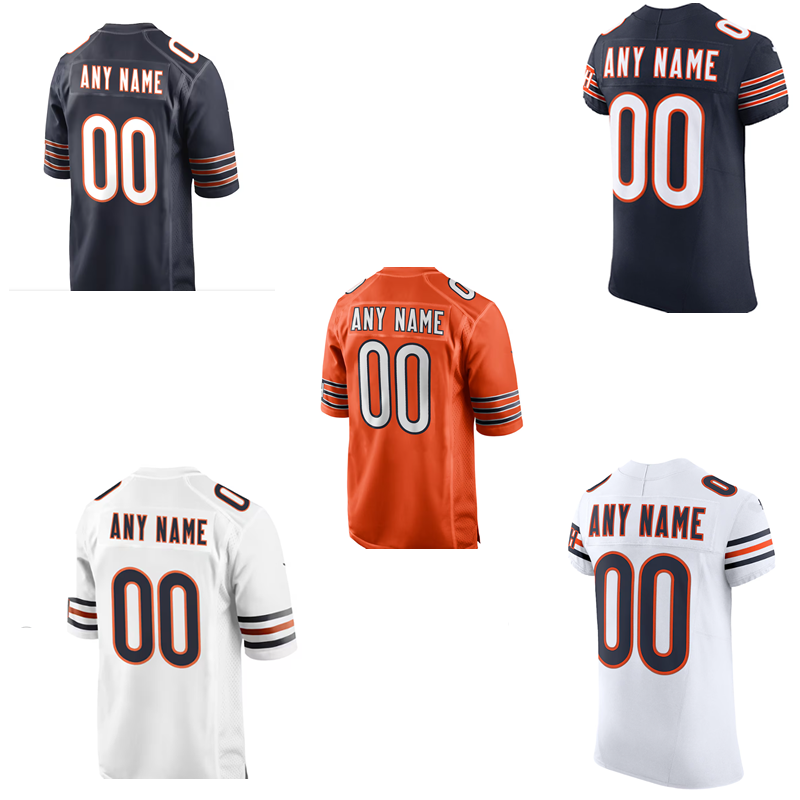 Chicago MenTyson Bagent Jersey Case Keenum Caleb Williams Luther Burden III Duvernay Moore Walker Zaccheaus Odunze American Football Women Kids Any Name Number