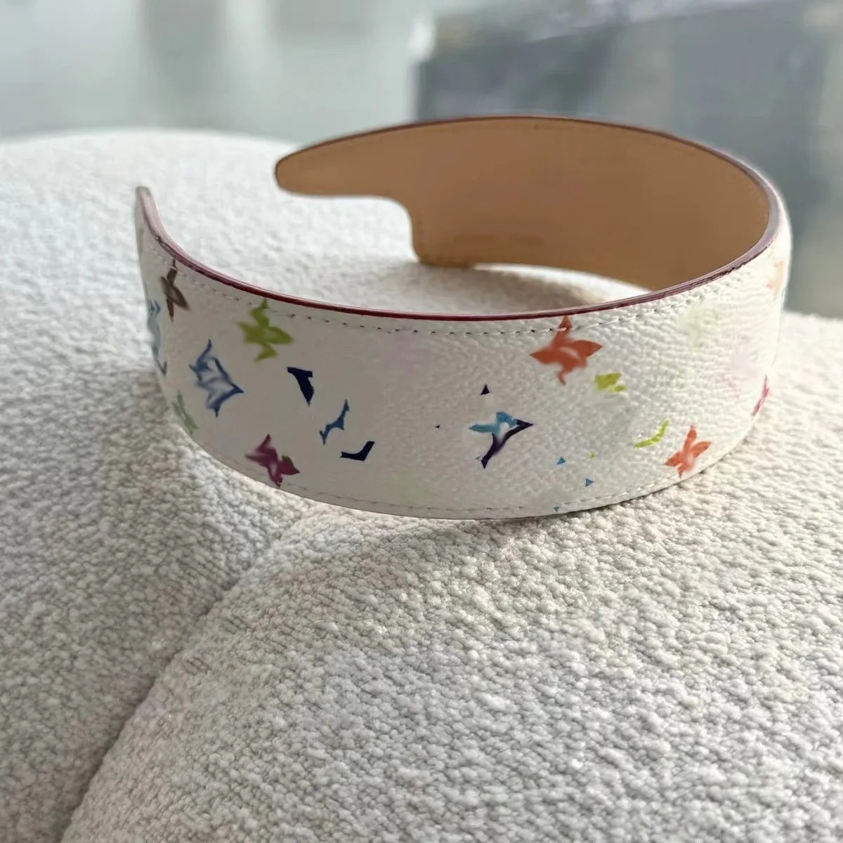 Designer Women Headbands Leather Hair Sticks Hair Headband Hair Girl Christmas Gift