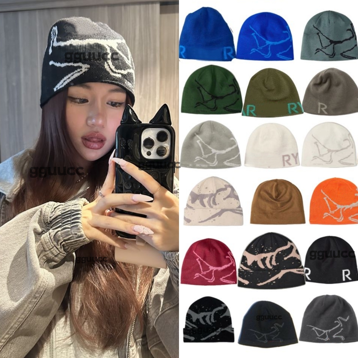 2026 5A Designer Bird Beanie Unisex Beanie Winter Hat Beanies Bonnet Skull Cap Casquette Knitted Bird Toque Hats for Men Womens Luxury Berretto Beanie
