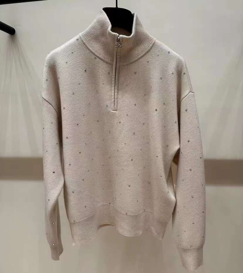 Fadan S Home 2026 Autumn Winter New Commuter High Neck Pullover Knitted Top for Women