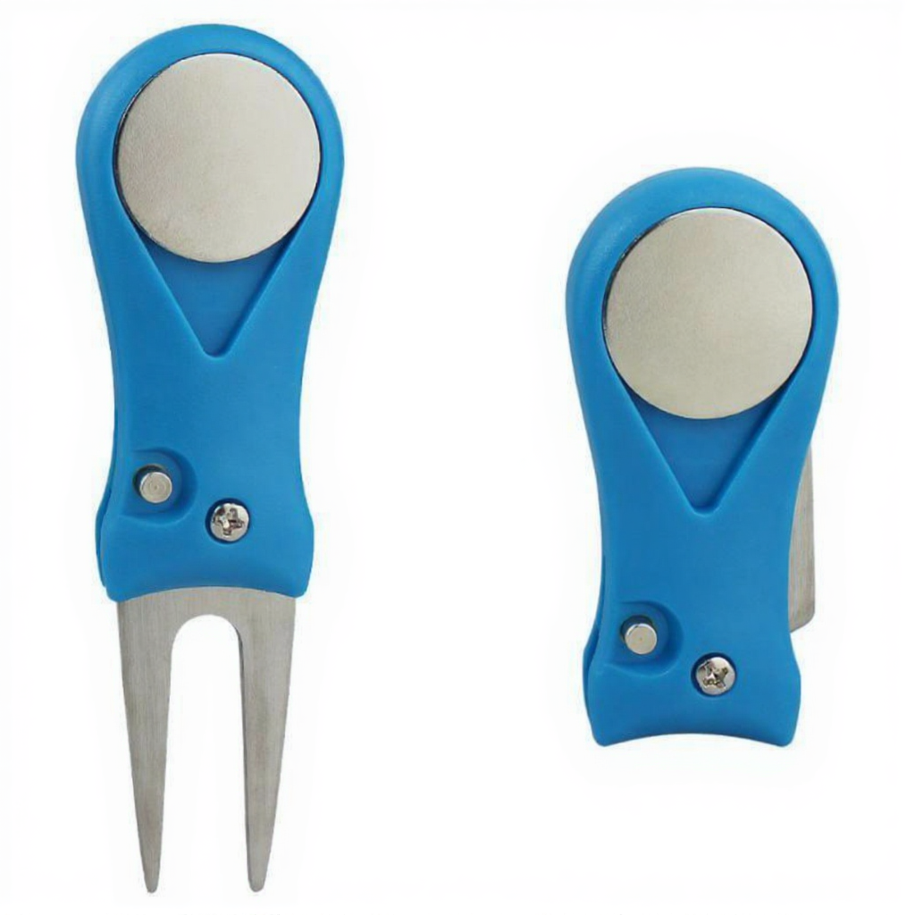 Golf Training Aids 1 Pcs Steel Divot Repair Tool Pitch Groove Cleaner Pitchfork Accessories Putting Green Fork Dropship7851846