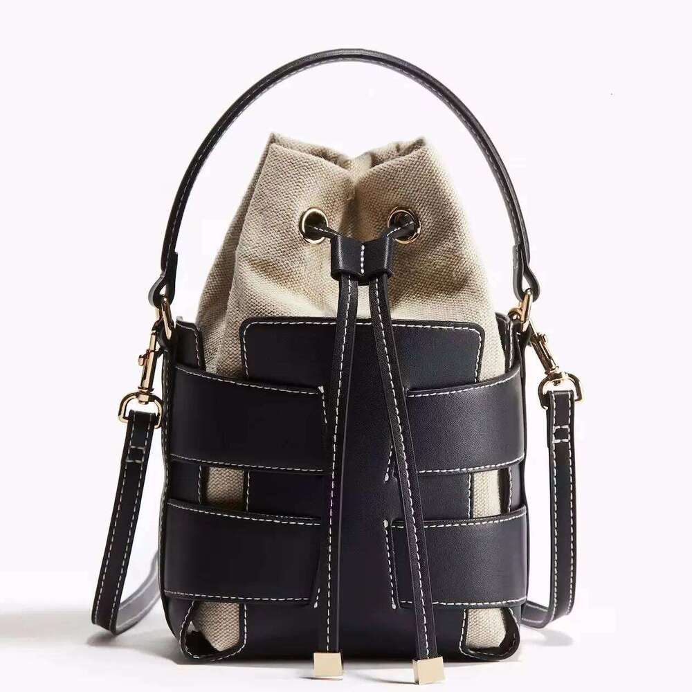 Xijiangren Fashionable Crossbody Bucket Bag, Luxury Design Hollow Out Handbags, Women's Leisure Outdoor Small Shoulder Handbags