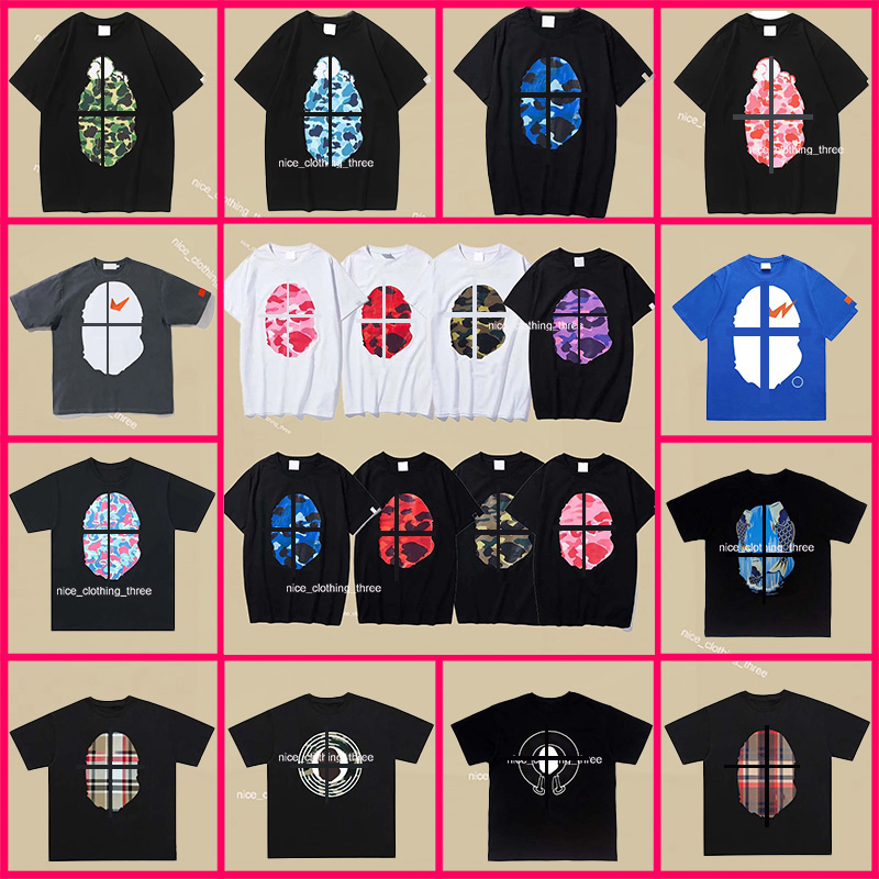 designer t shirt Bapestshirts graphic tee shirt For Mens shirt Summer Classic Pattern Decoration Fashion womens Short Sleeve shark Shirts shorts