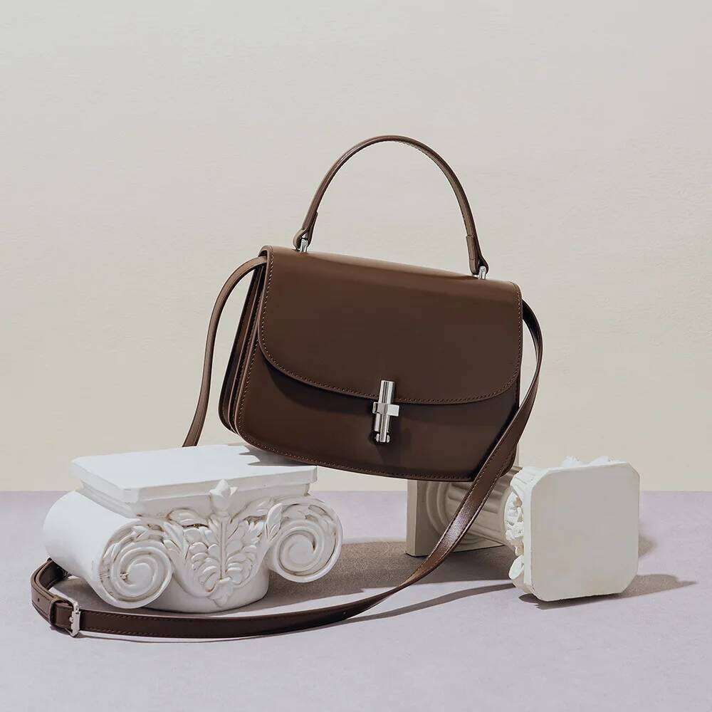Luxury Genuine Leather Women S Shoulder Design Simple Fashion High Quality Cowhide Custom Logo Crossbody Bag For Ladies XIU LAI SI