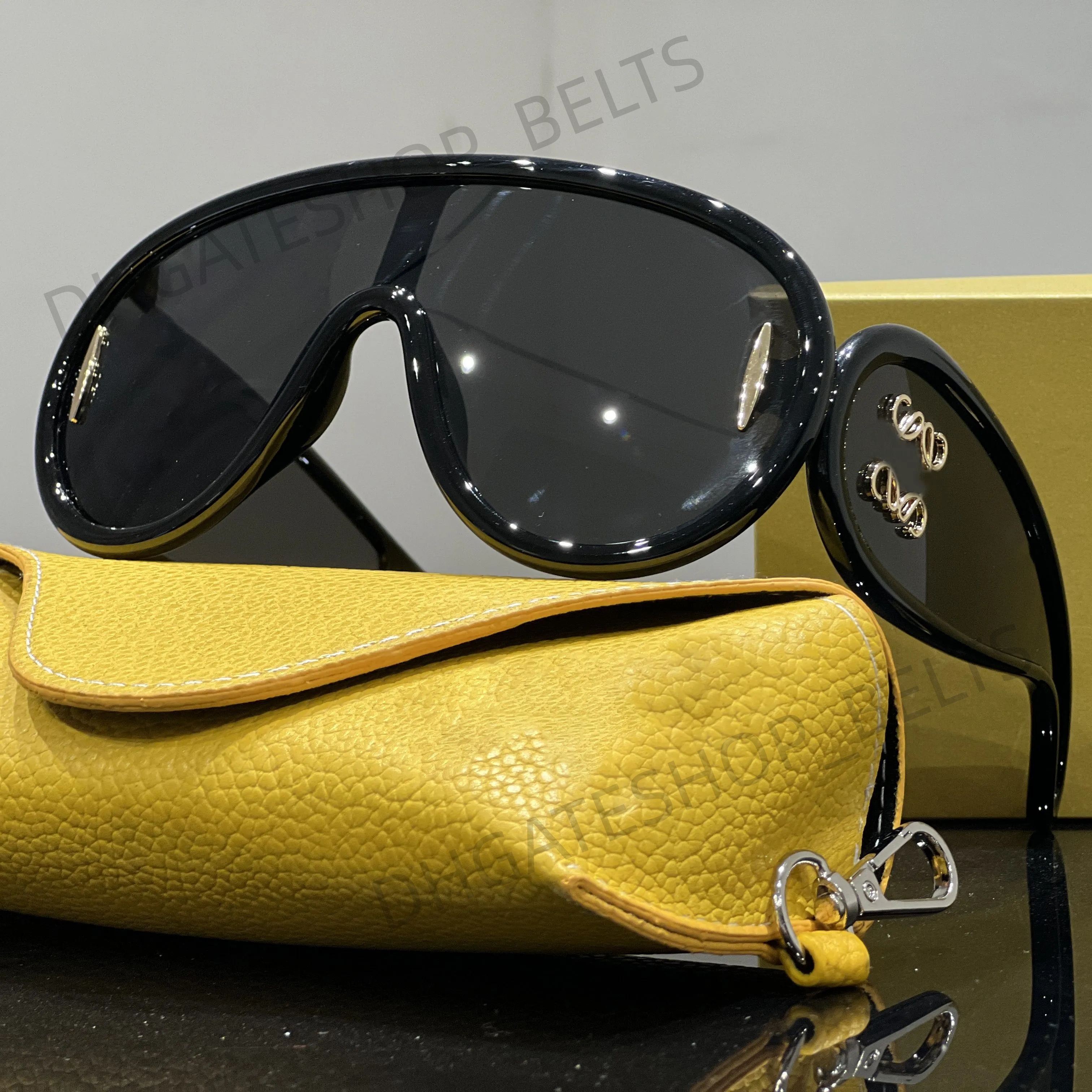 lowesunglasse mens designer sunglasses fashion womens sunglasses wave mask sun glasses diving mask sunglasses outdoor leisure travel goggles with box