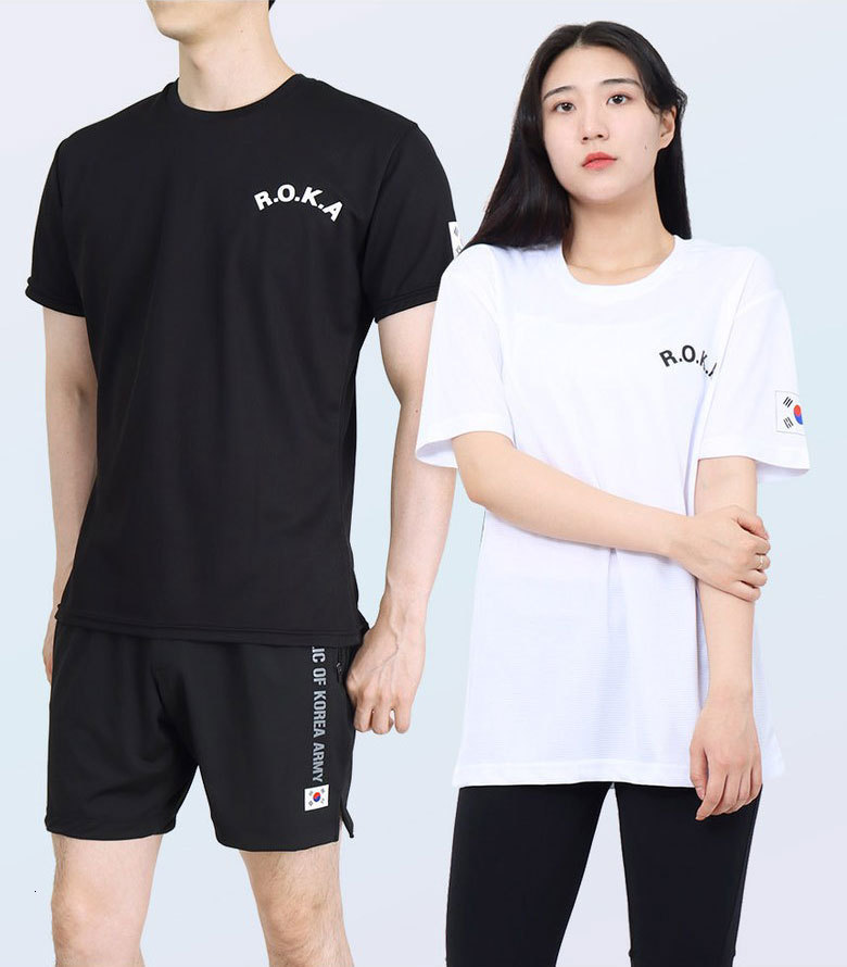 Summer ROKA ARMY Outdoor Sports Work Casual Mens Cooling Loca Short Sleeve Cotton TShirt 250929