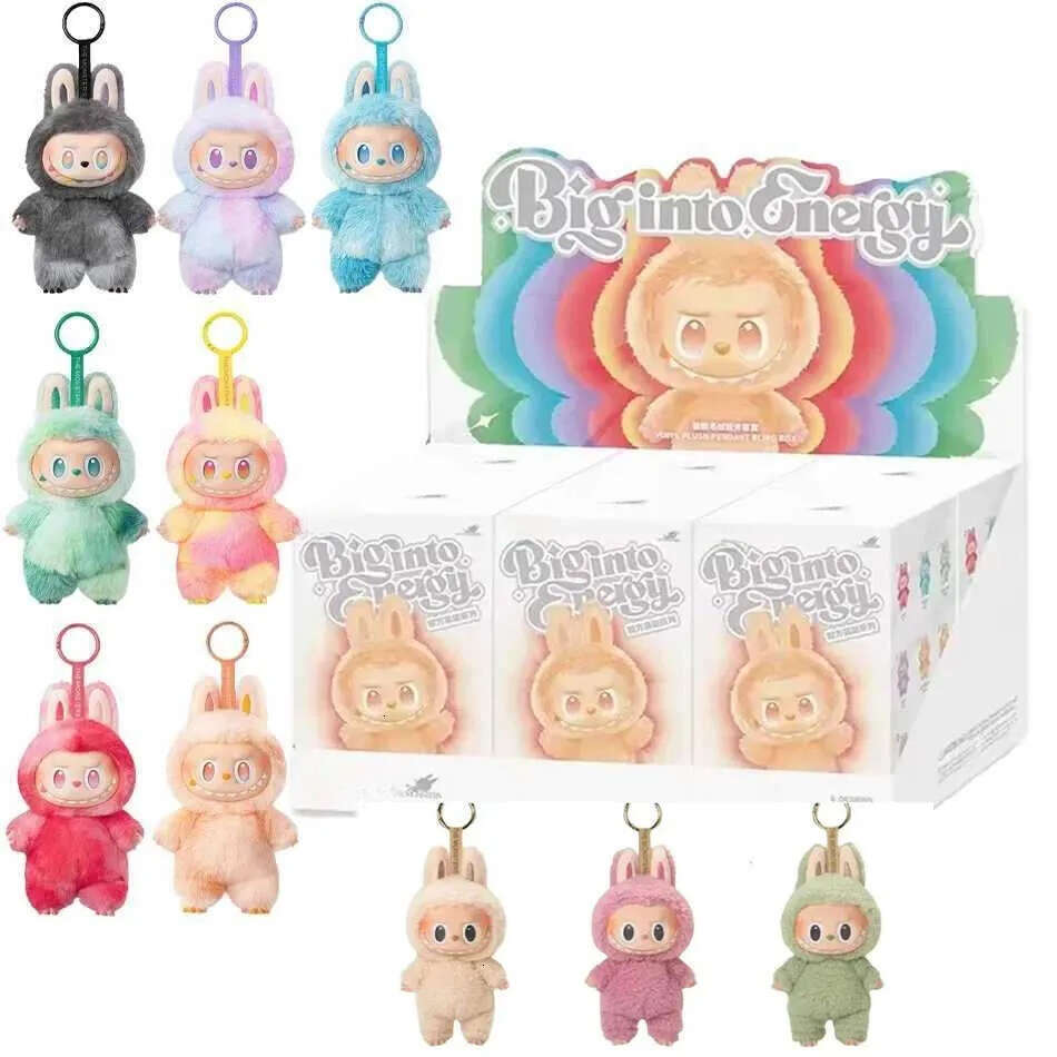 Labubu High quality plush toys BD box full series V1 V2 V3 V4 cute plush toys decorative accessories dolls Labubu blind boxes holiday gifts Christmas 
