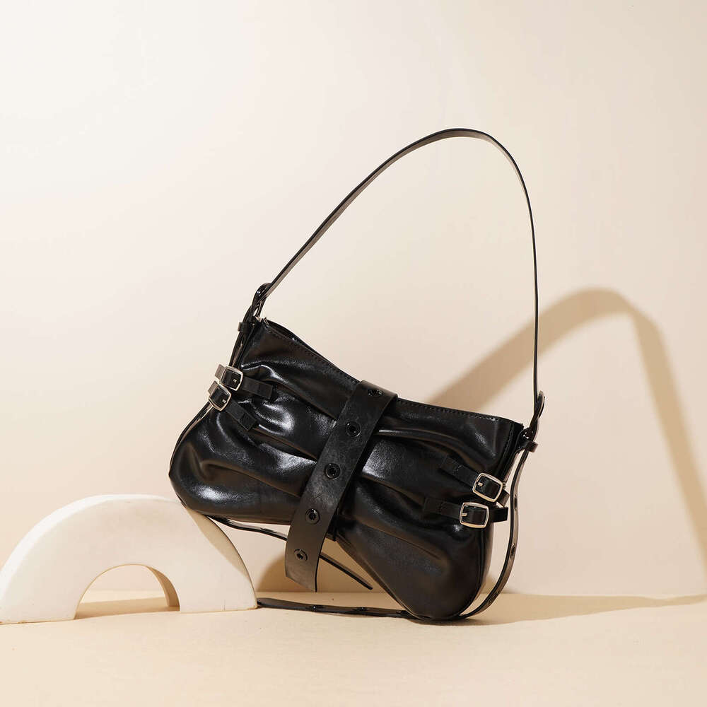 Luxury Shoulder Bags Totes Hobo New Tote Motorcycle Large Capacity Fashion Handbag Underarm Crossbody Bucket Women S Bag SENYY