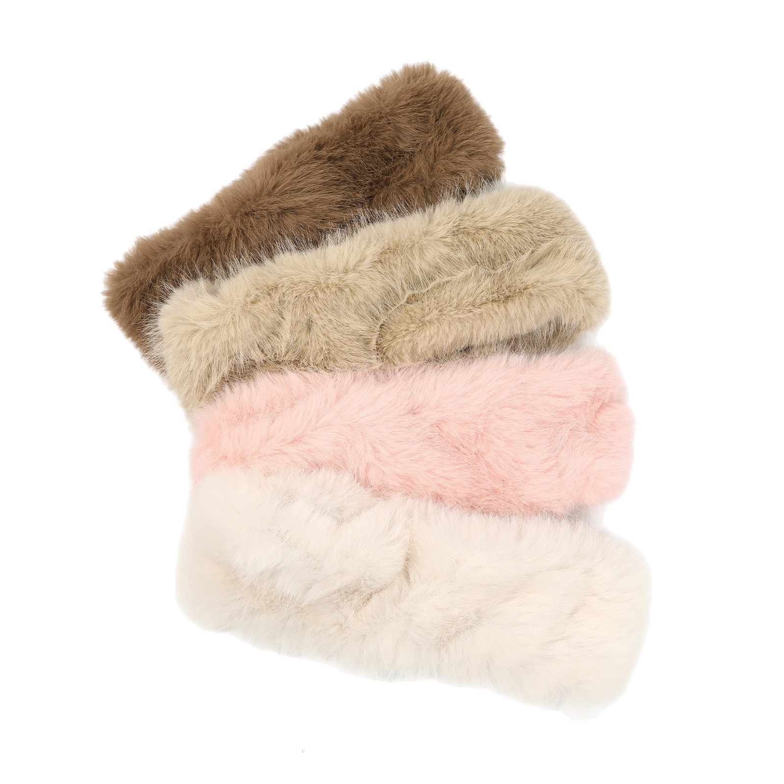 Plush Fisherman Hat for Women 2025 Winter Travel Warm Head Cover Ear Protection Fluffy Bucket Hat 251103