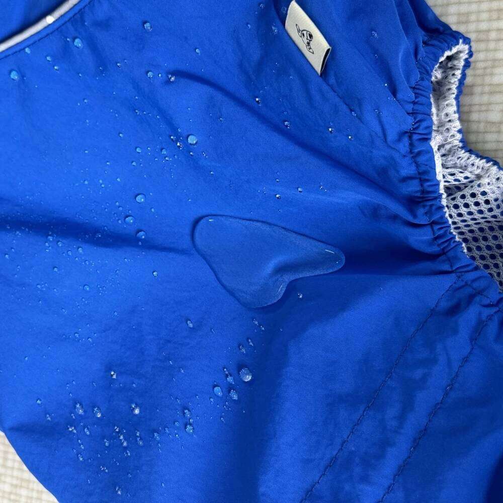 Famous brand Spring Autumn Blue leg Raincoat Windproof Rainproof Zipper Jacket Italy Greyhound Inner Mesh Breathable Coat for Whippet pupakaIK