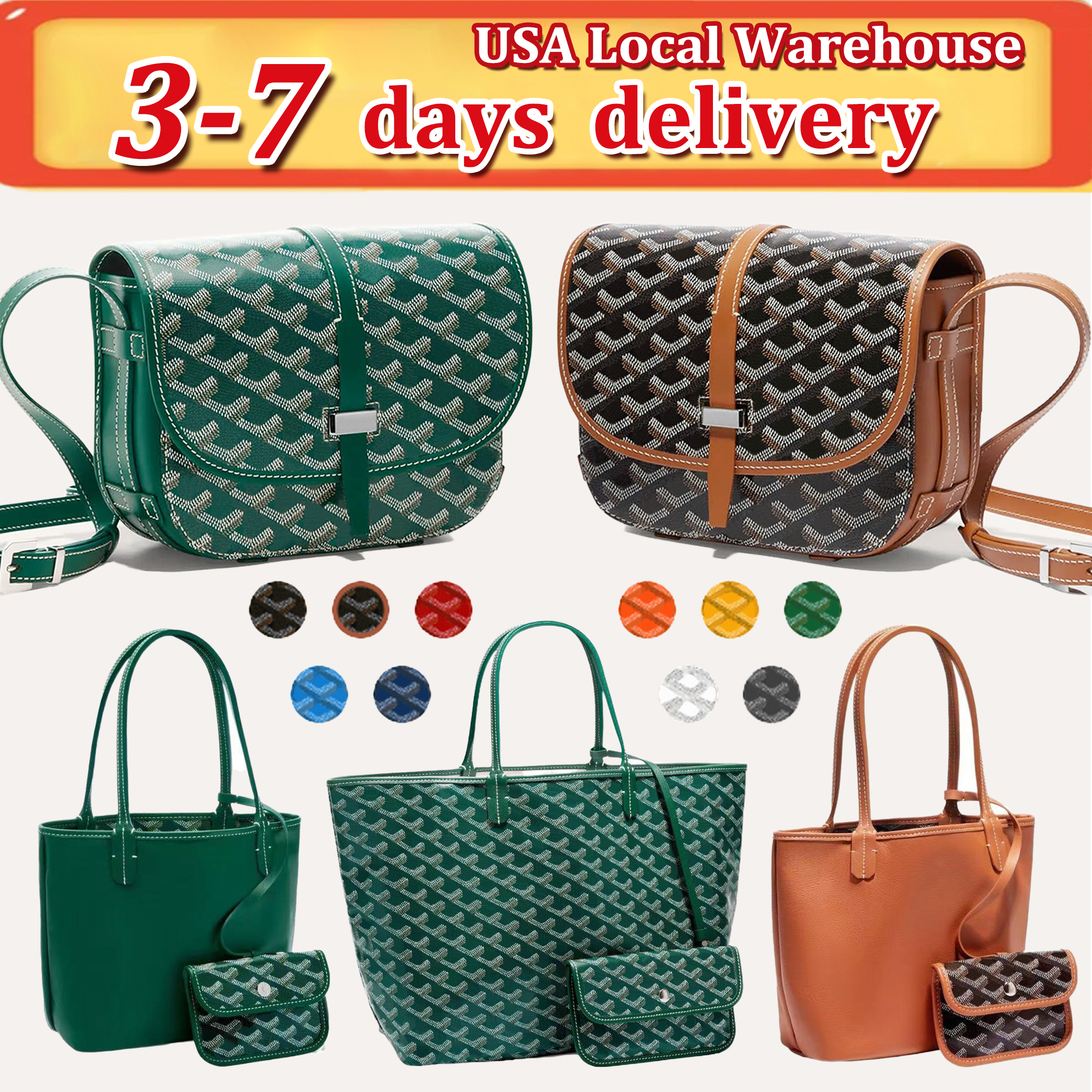 Designer Bag Tote Bag Shoulder Bag Luxury Bag High Quality women's handbags Purses Leather crossbody designer bags Mother Bag Large capacity Green shopping bags 0000