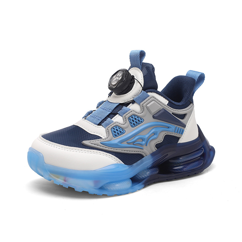 kids basketball shoes lightweight, anti-slip, durable, large-sized children's training shoes, boys' sports shoes