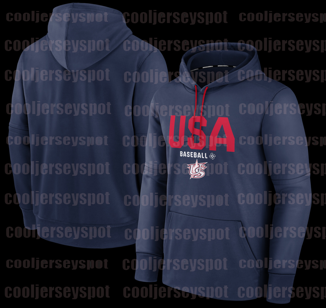 Customizable 2026 World Baseball Classic WBC Baseball Hoodie Jersey Sleeved Embroidered Outdoor Sports Embroidered Mens Womens Youth S-XXXL