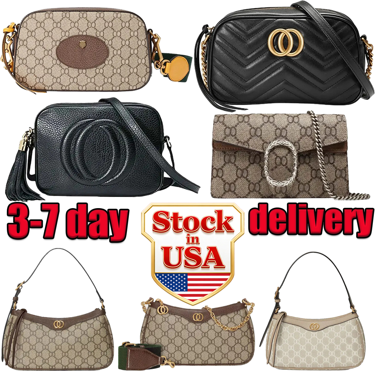 Designer Bag Shoulder Bag Handbag Luxury Bag Classic Old Flower Full Print Ladies Crossbody Purse Canvas Splicing Leather Pures Camera Bag Flap Envelope Bag Mini bag