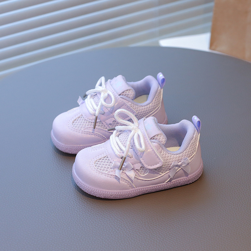 baby shoes Girls Lovely Pink Daily Outdoor Low Top Soft Flat Sports Sneakers Kids Casual Shoes