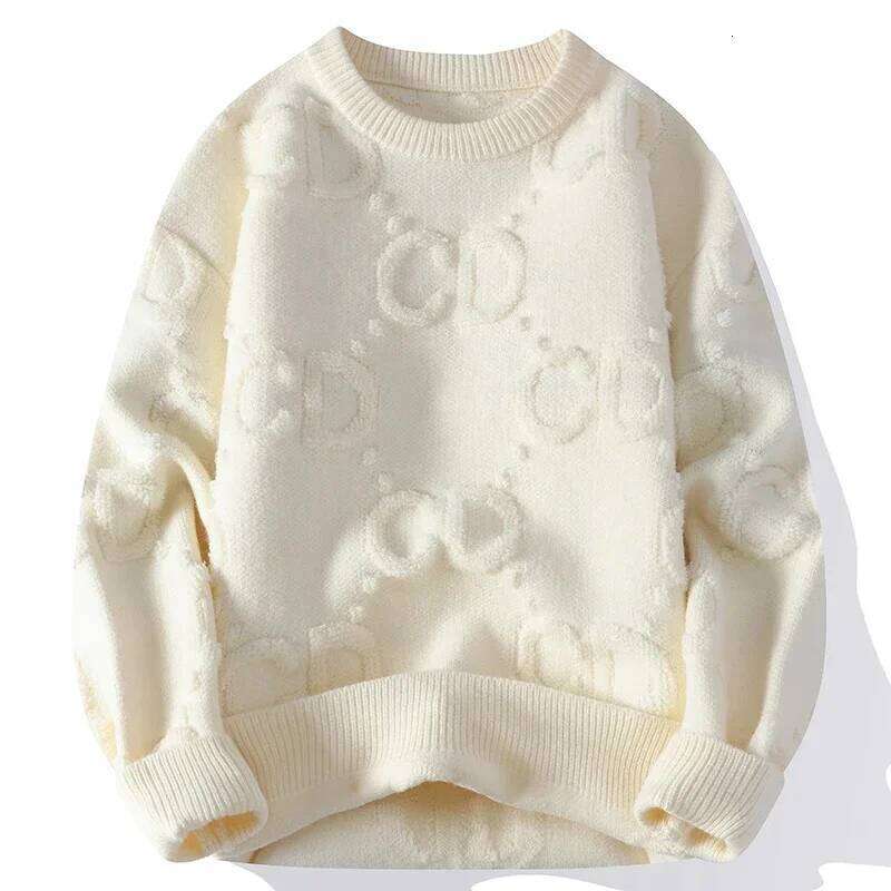 New Fall Winter Men Knitwear Top Quality Men's Soft Warm Wool Sweater Classic Fashion Handsome Sweaters Male MAKOUFEI