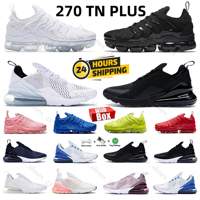 270s 270 TN tn Plus with box Designer Sneakers Running Shoes Sneaker Triple Black White Anthracite Navy University Red Barely Mens Womens Trainers sports sneakers