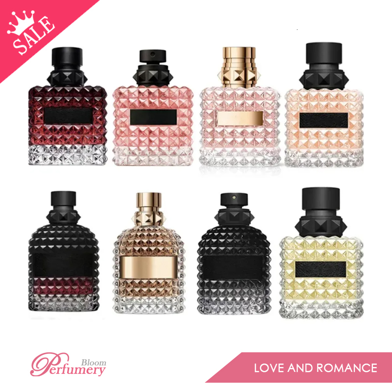 100ml UOMO Intense perfume born in roma for man women Fragarance Spray Lady EDP Intense Smell top Quality and long fasting timely delivery